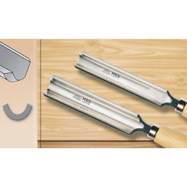 Faesztergályos csővéső HSS nehéz kivitel