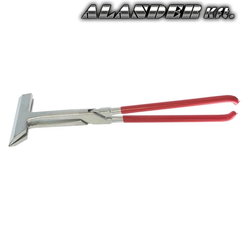 Deckfogó egyenes fej egy oldalon 45fokban vágott horganyzott