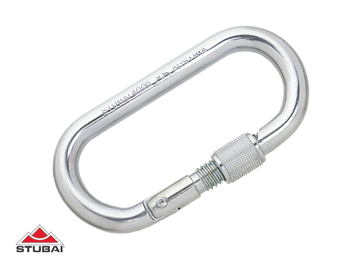 OVAL 40kN _ Acél karabiner ovális